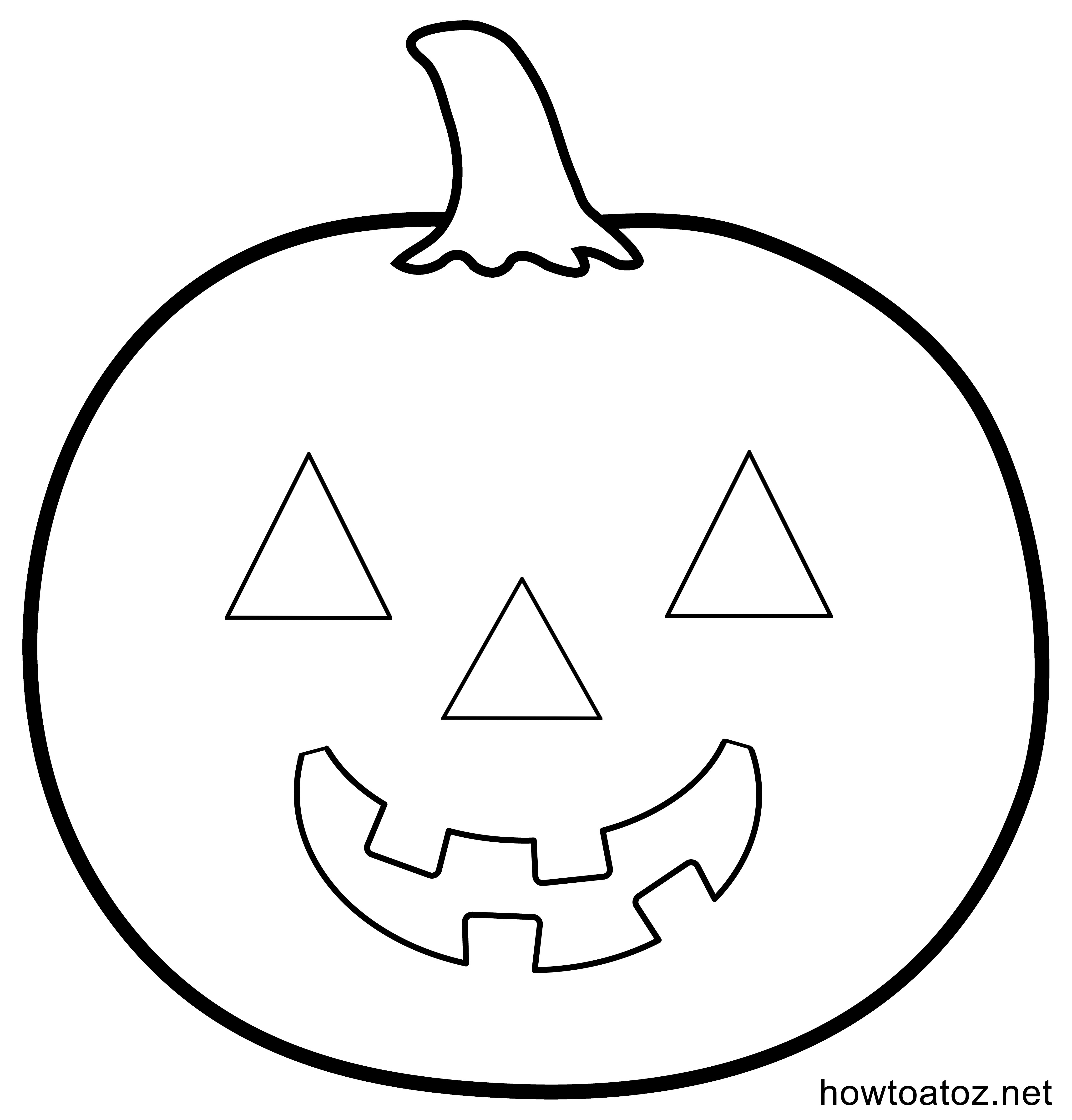 Free printable halloween decorations template