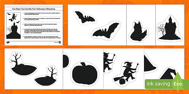 Halloween silhouettes â halloween cat silhouette and more