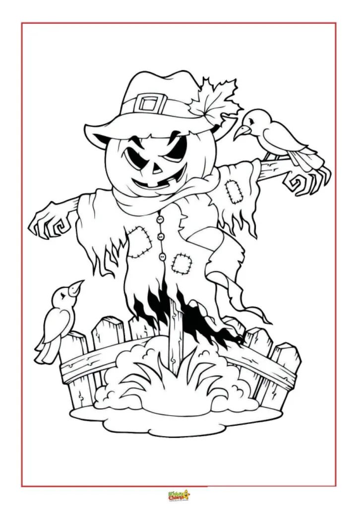 Halloween coloring pages for kids