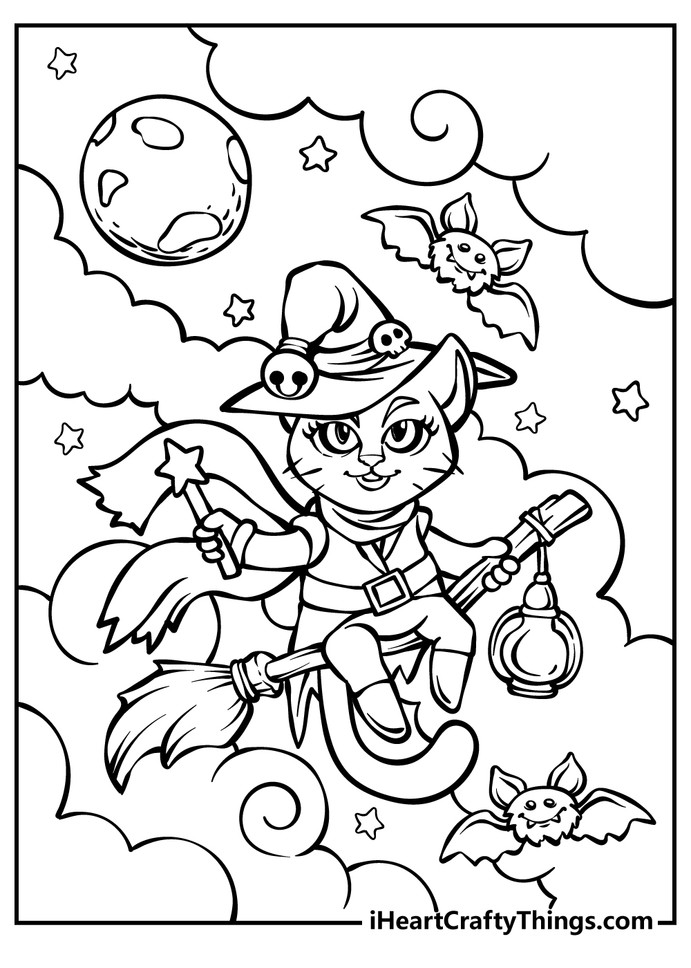 Halloween coloring pages free printables