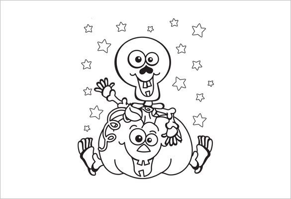 Halloween coloring pages