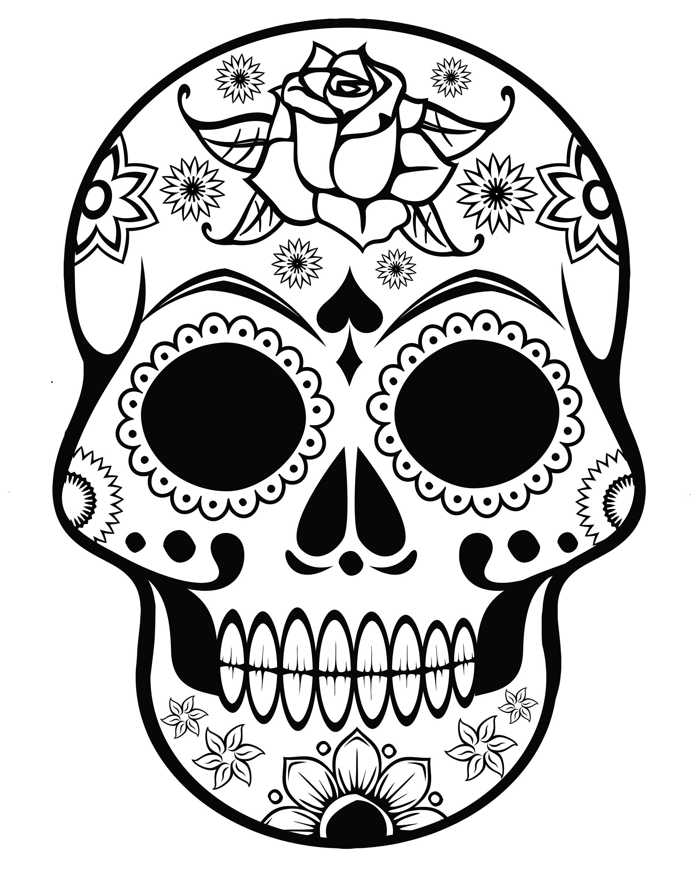 Free printable halloween coloring pages for adults