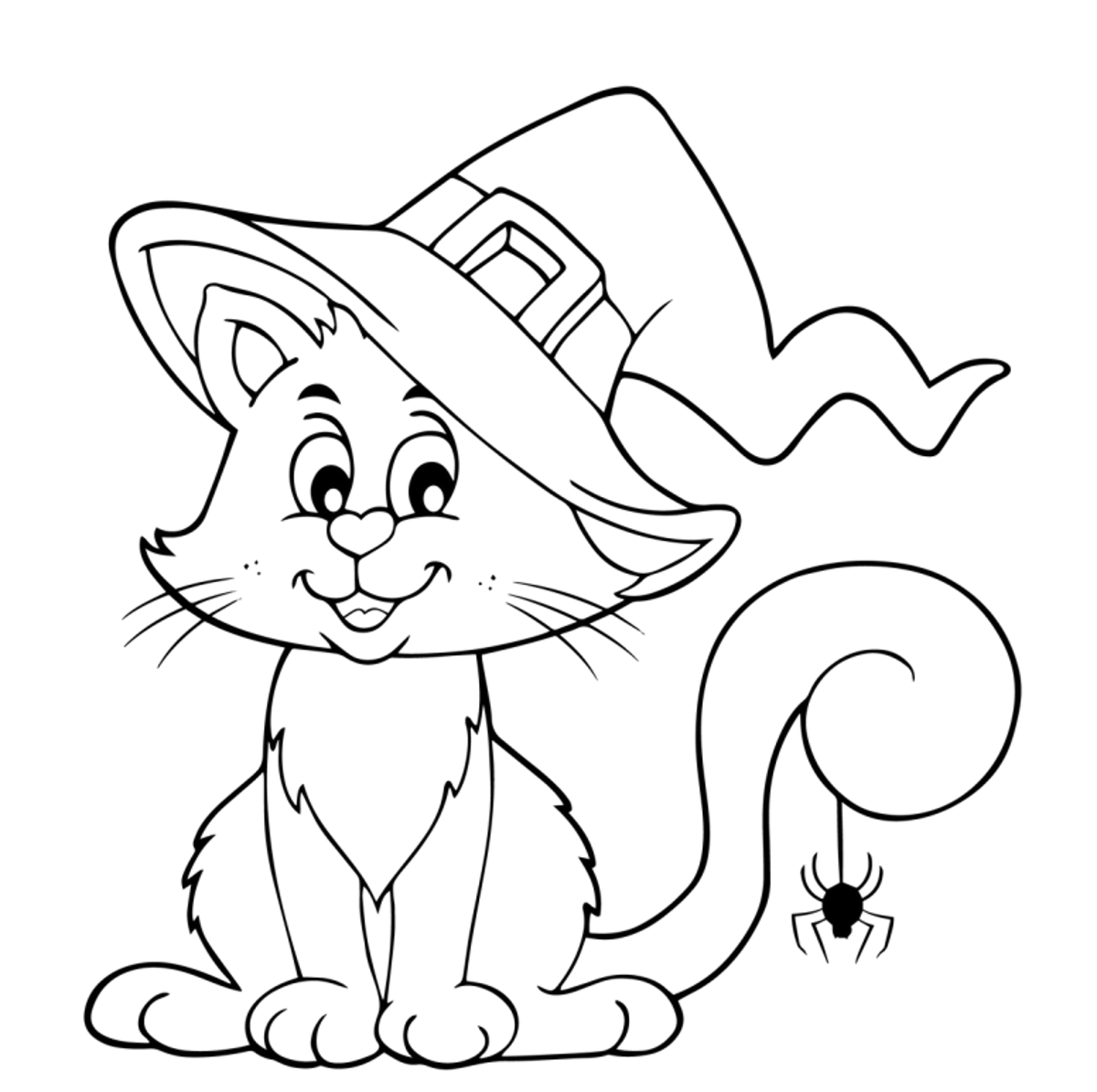 Free printable halloween coloring book for kids