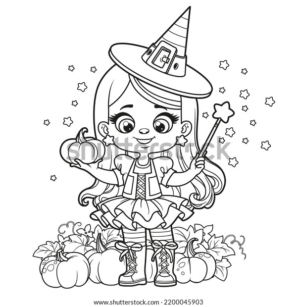 Witch coloring pages images stock photos d objects vectors