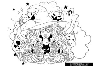 Halloween coloring pages