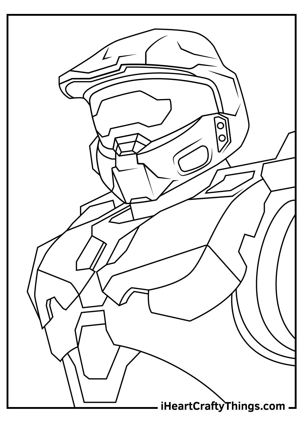 Halo coloring pages halo drawings coloring pages coloring pages for kids