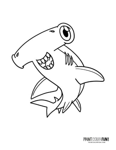 Shark clipart coloring pages dive into a sea of fun and creativity with these learning activities at