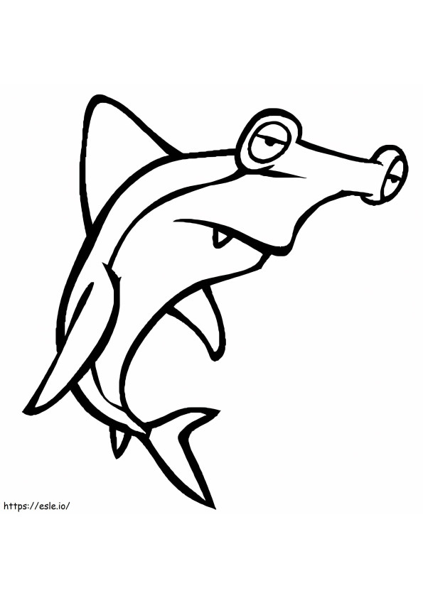 Shark coloring coloring pages