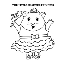 Top free printable hamster coloring pages online