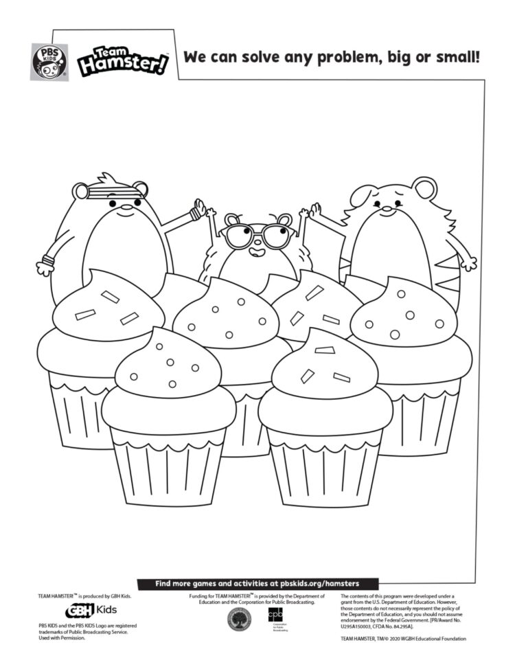 Team hamster hamsters coloring page kidsâ kids for parents