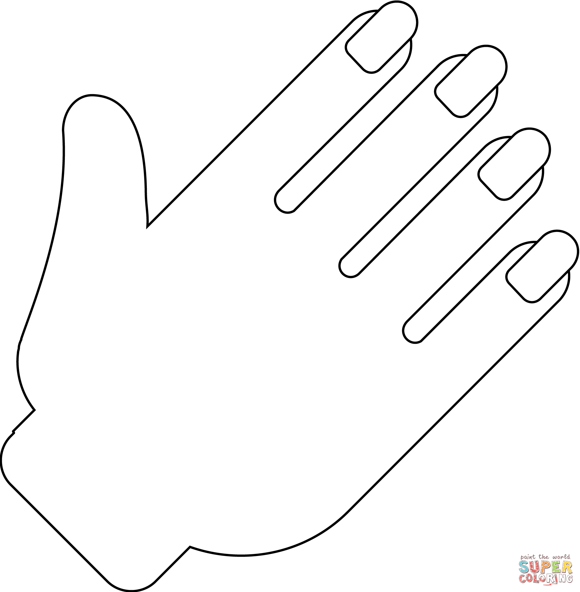 Nail polish emoji coloring page free printable coloring pages