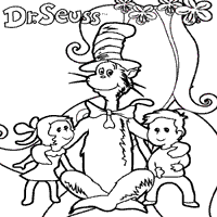 Dr seuss coloring pages