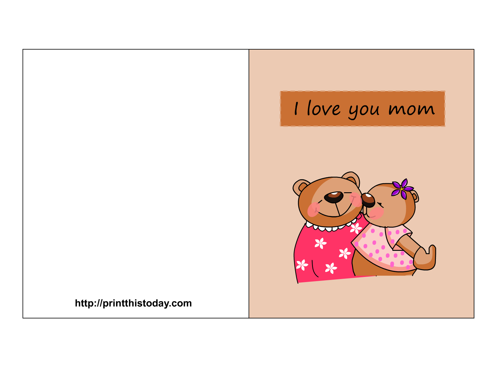 Free printable mothers day cards