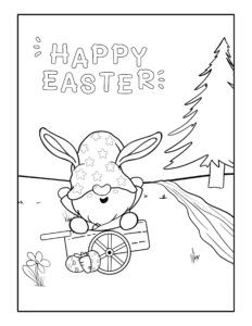 Free printable easter coloring pages sets