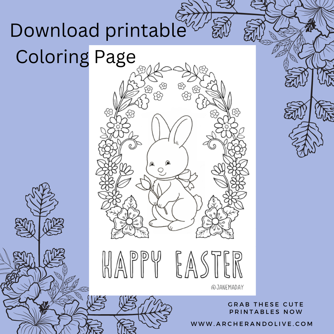 How to draw an easter bunny