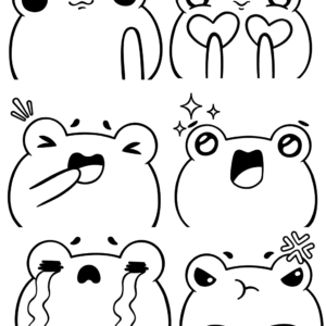 Stickers coloring pages printable for free download