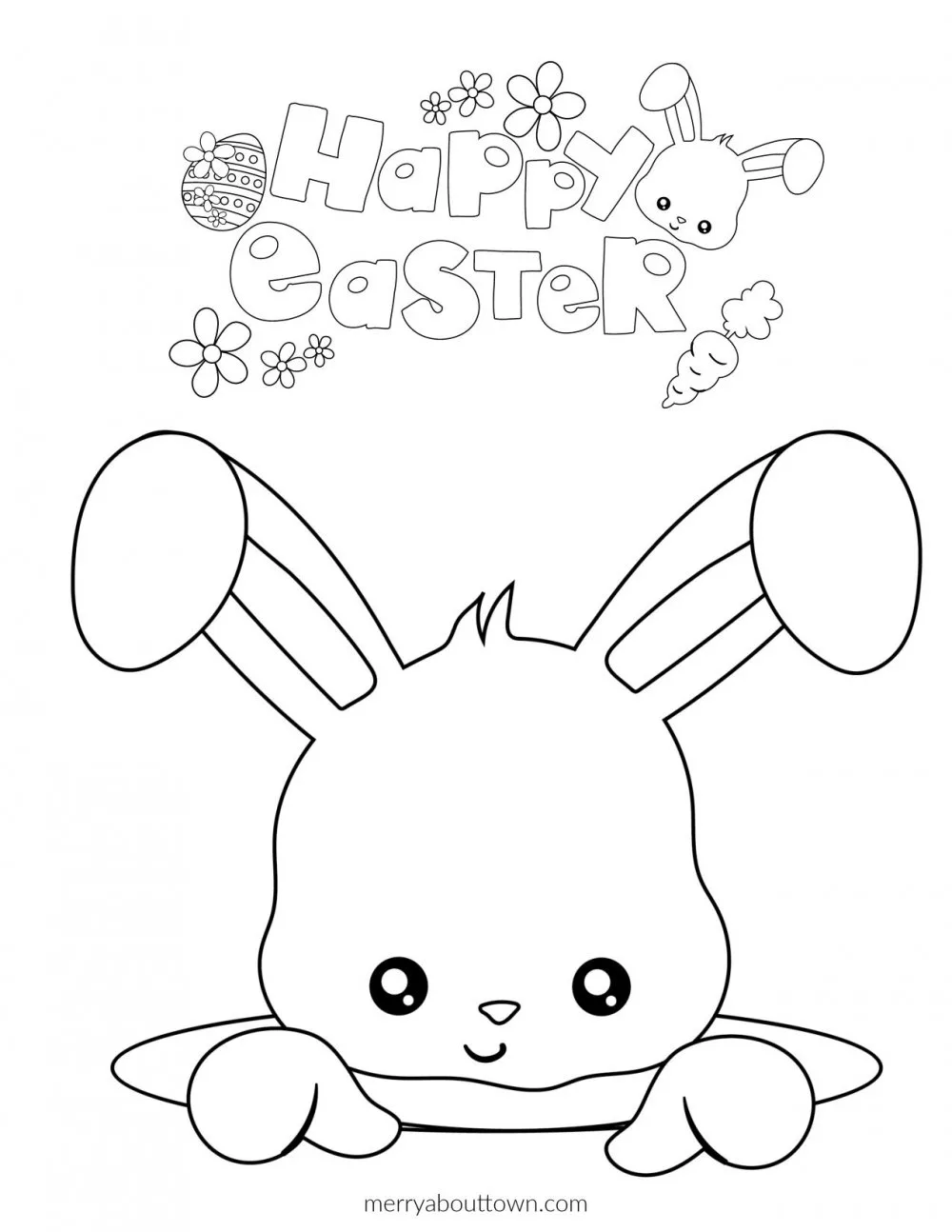 Free easter printable coloring pages