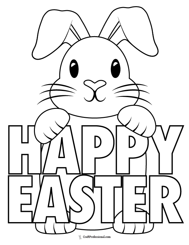 Easter coloring pages to print