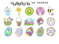 Free printable easter stickers and spring printables