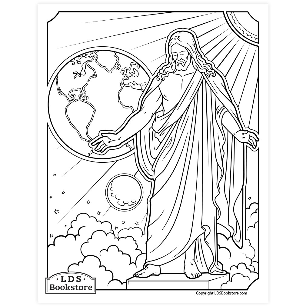 Christus coloring page