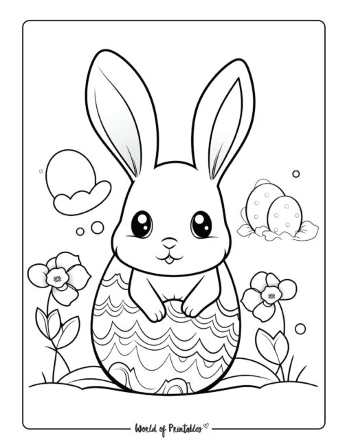 Free printable easter coloring pages for kids adults