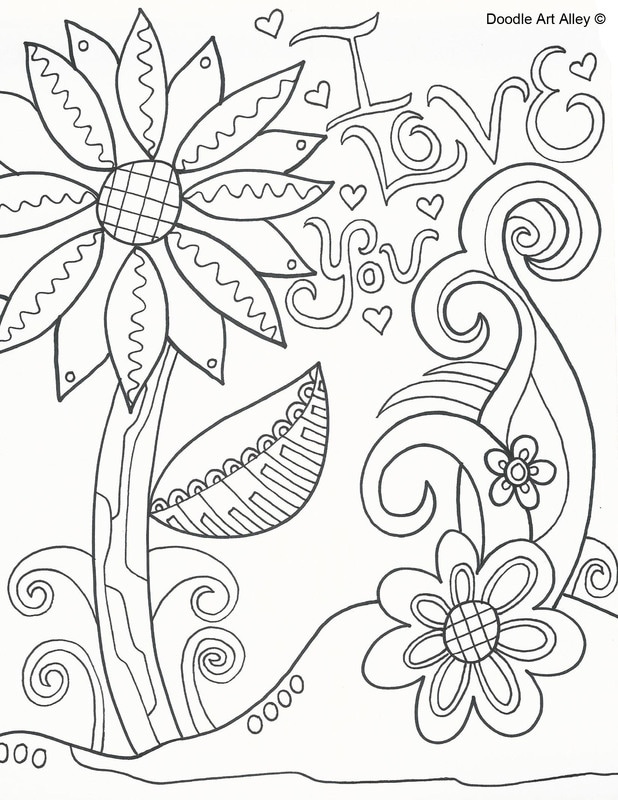 Mothers day coloring pages