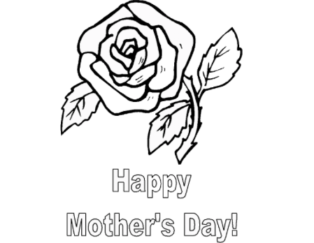 Best free printable mothers day coloring pages