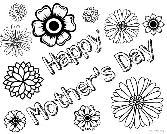 Happy mother day on x new post happy mothers day coloring pages â free printable mothers day coloring pa has been published on happy mothers day