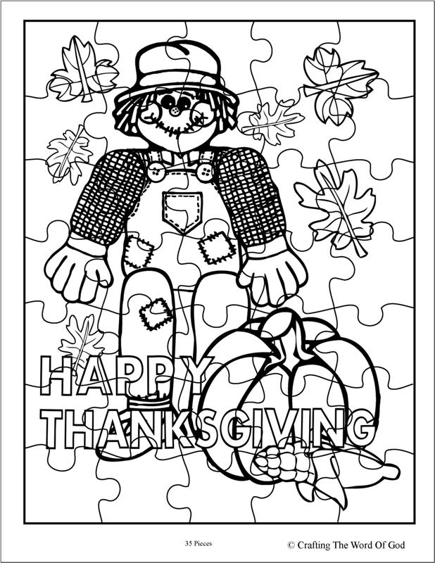 Happy thanksgiving coloring page crafting the word of god