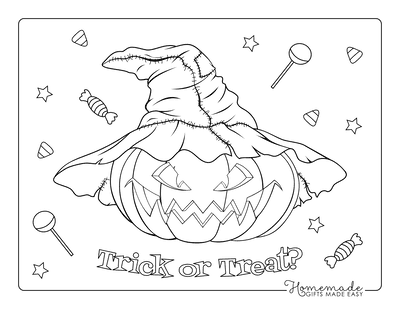 Free printable halloween coloring pages