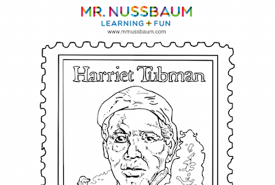 Harriet tubman united states postage stamp drawing