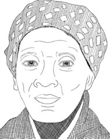 Images of harriet tubman coloring pages