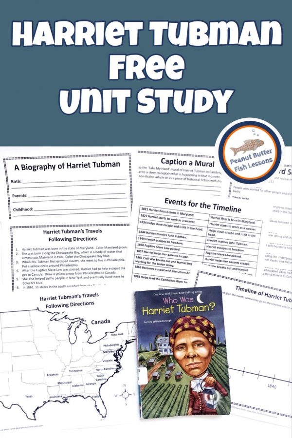 Free unit study on harriet tubman free homeschool deals