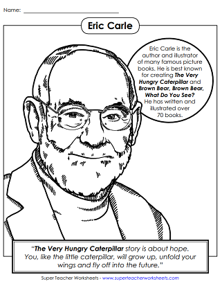 Biography coloring pages