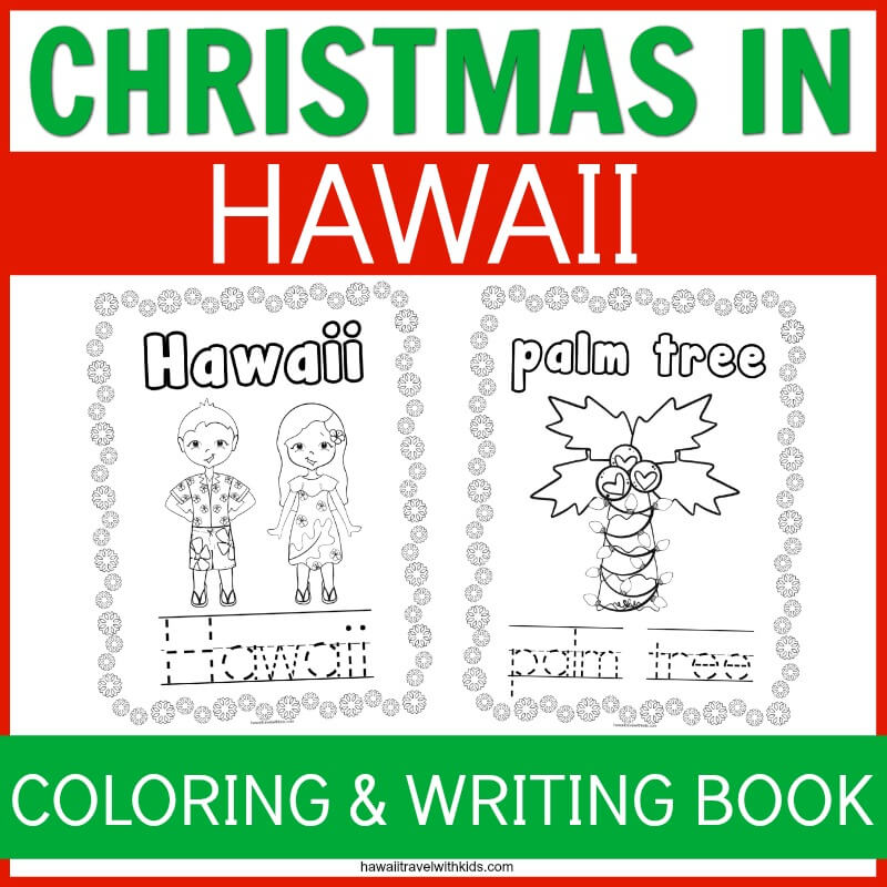 Christmas in hawaii the best coloring books hawaii travel with kids