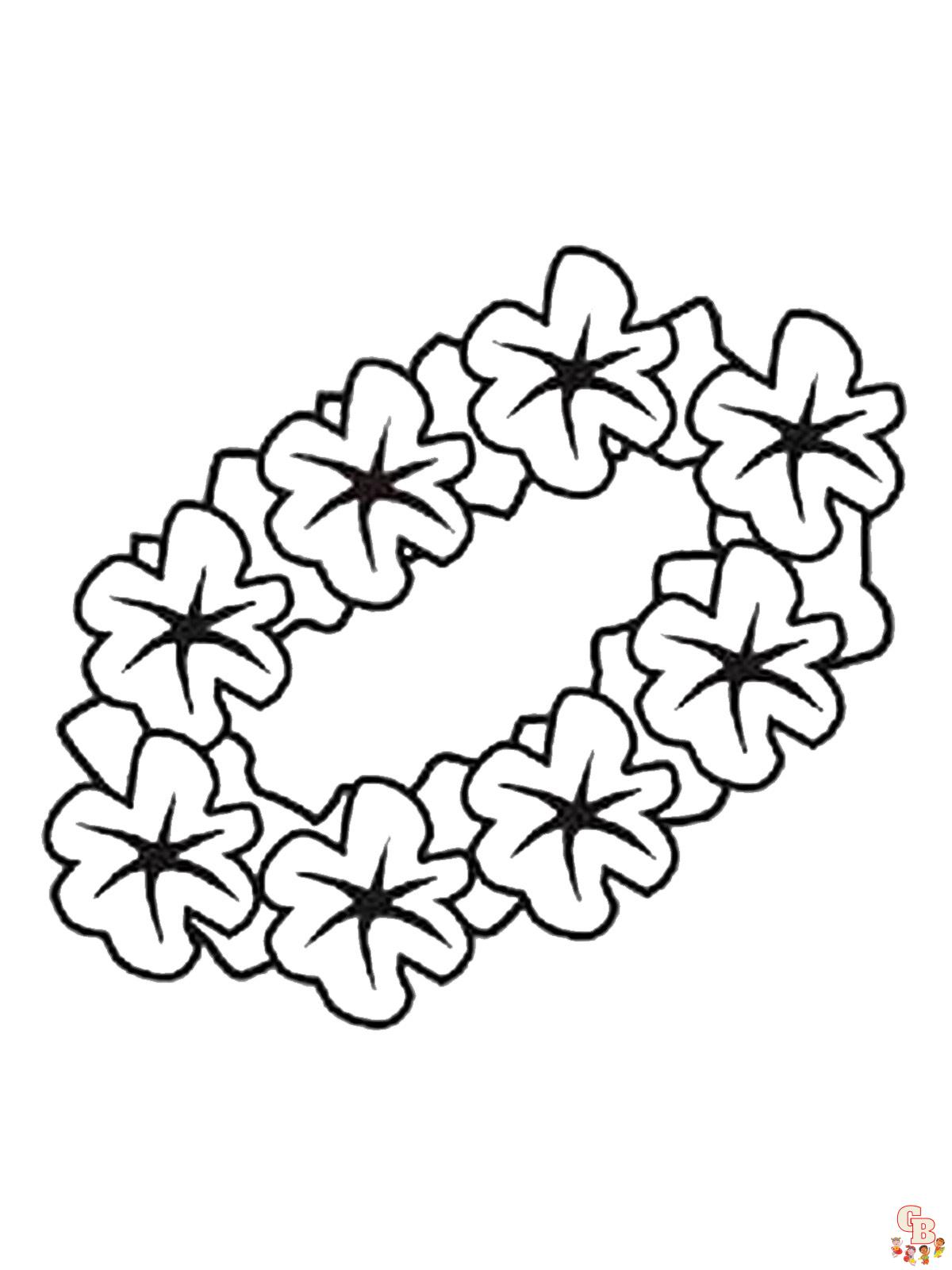 Aloha coloring pages