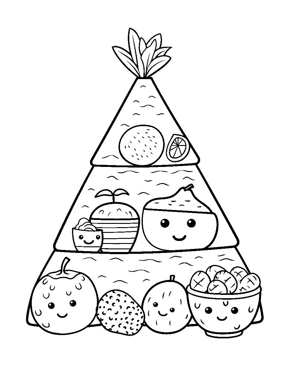 Food coloring pages free printable sheets