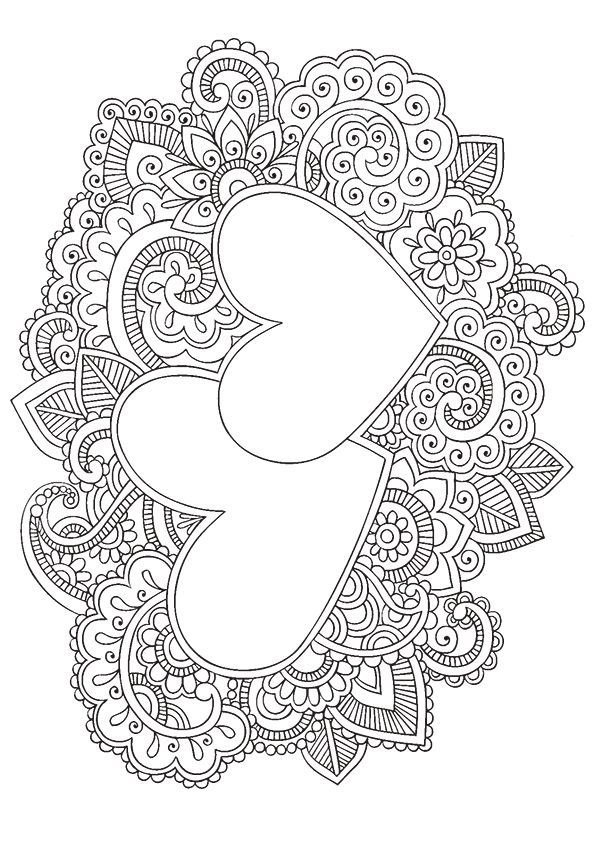 Hard coloring pages printable for free download