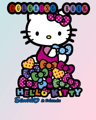 Sanrio hello kitty friends coloring book sanrio hello kitty coloring art book paperback napa bookmine used new books greeting cards and gifts