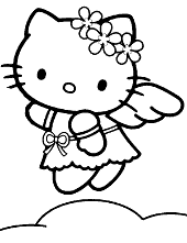 Hello kitty as amor picture