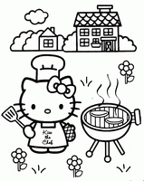 Ðï printable hello kitty coloring pages for free
