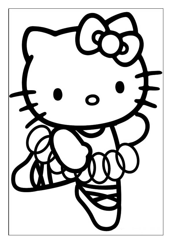 Hello kitty coloring pages free printable coloring sheets for kids