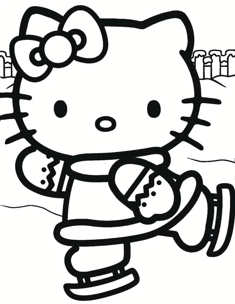 Sanrio coloring pages printable