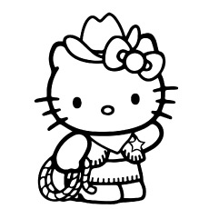 Top free printable hello kitty coloring pages online