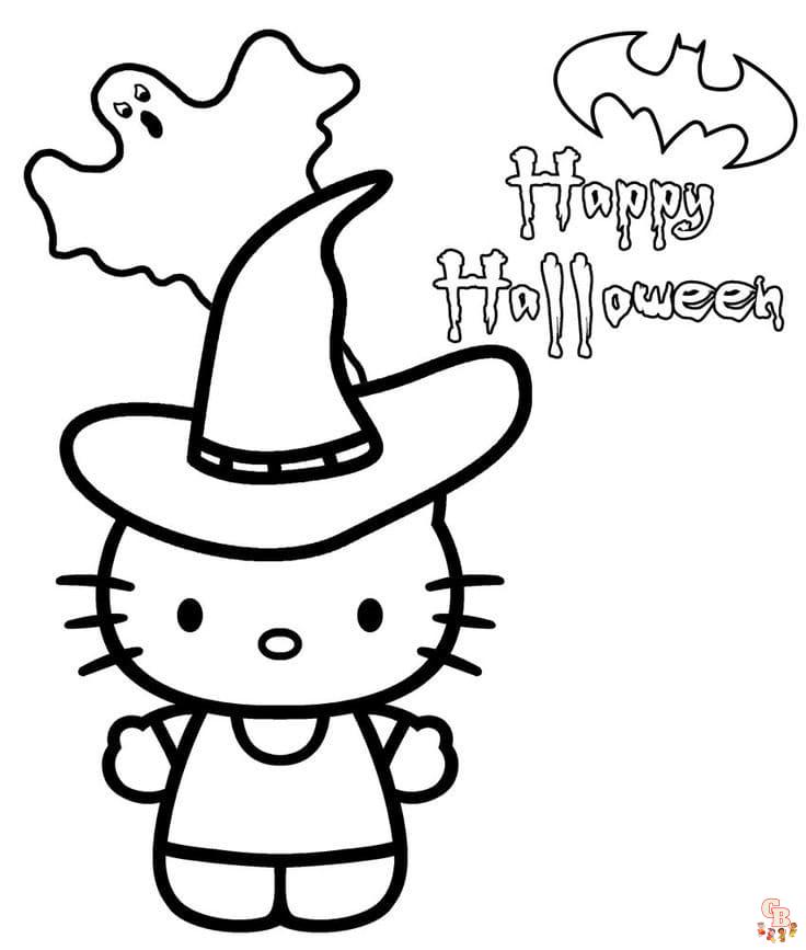 Halloween coloring pages to print for kids