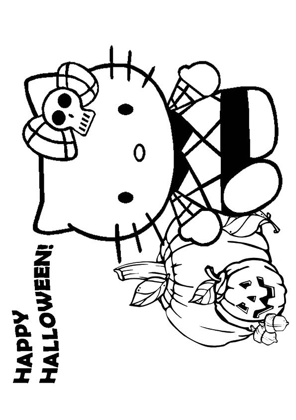 Top halloween coloring pages for your little ones hello kitty halloween hello kitty coloring kitty coloring