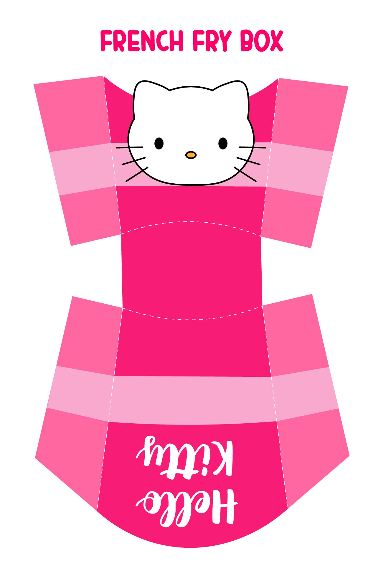 Best hello kitty printable paper crafts pdf for free at