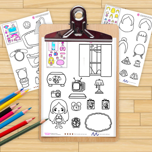 Toca boca life world â woa doll craft