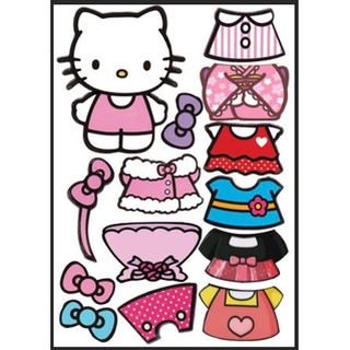 Paper doll sanrio series hello kitty dear daniel badtz maru my melody diy ilippines