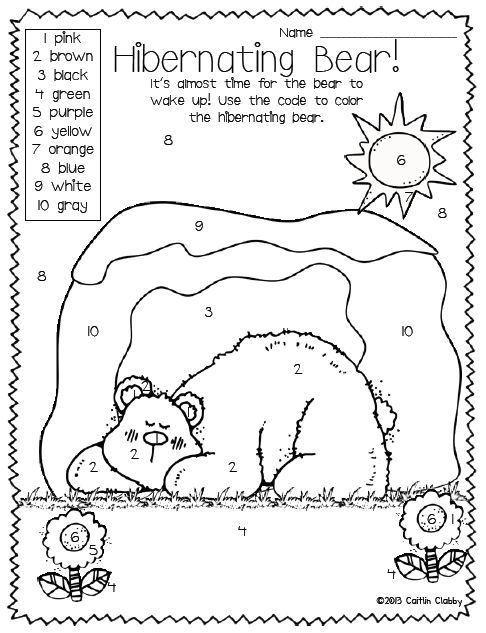 Coloring pages bears hibernating coloring pages animals that hibernate hibernation preschool winter preschool